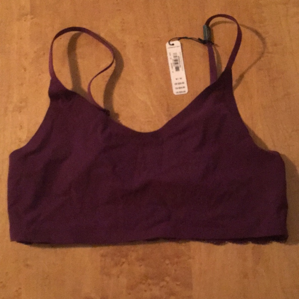 Maroon bralette
